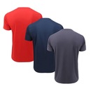 Kit de Camisetas Topper Classic New - Masculino - 3 unidades - Foto 2