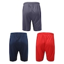 Kit de Calções Topper Classic New - Masculino - 3 unidades - Foto 2