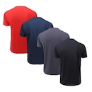 Kit de Camisetas Topper Classic New - Masculino - 4 unidades - Foto 2