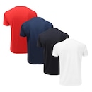 Kit de Camisetas Topper Classic New - Masculino - 4 unidades - Foto 2