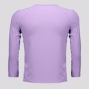 Camiseta Selene Manga Longa Uv50+ - Infantil Lilás - Foto 2