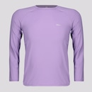 Camiseta Selene Manga Longa Uv50+ - Infantil Lilás - Foto 1