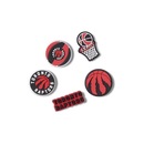 Kit Jibbitz Crocs Nba Toronto Raptors Pack Com 5 Peças - Foto 1