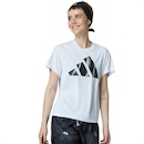 Camiseta adidas Run It Brand Love - Feminina - Foto 1