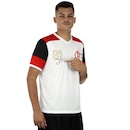 Camisa do Flamengo Zico Retro Braziline - Masculina - Foto 2