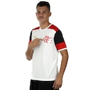 Camisa do Flamengo Zico Retro Braziline - Masculina - Foto 3