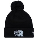 Gorro New Era Las Vegas Raiders Nfl Club House Pom Pom - Foto 1