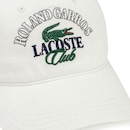 Boné Aba Curva Lacoste Roland Garros Club - Strapback - Adulto - Foto 3
