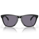 Óculos de Sol Unissex Oakley Frogskins Range Matte Black Prizm Grey - Foto 3