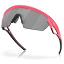 Óculos de Sol Unissex Oakley Sphaera Matte Neon Pink Prizm Black - Foto 4