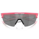 Óculos de Sol Unissex Oakley Sphaera Matte Neon Pink Prizm Black - Foto 7