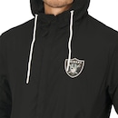 Jaqueta Corta Vento New Era Nfl Las Vegas Raiders - Masculino - Foto 4
