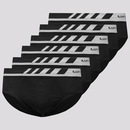 Kit Cueca Slip Lupo Microfibra sem Costura - 6 Unidades - Masculino - Foto 1