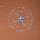 Camiseta Slim New Era New York Yankees Mlb Golf Culture - Masculina - Foto 3