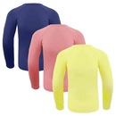 Kit Camisas Térmicas Selene Proteção Uv50+ - Infantil - 3 unidades - Foto 2