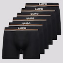 Kit Cueca Boxer Lupo Microfibra Seamless - 6 Unidades - Masculina - Foto 1