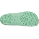 Chinelo Crocs Classic Plataform Flip Jade Stone - Feminino - Foto 5