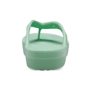 Chinelo Crocs Classic Plataform Flip Jade Stone - Feminino - Foto 6