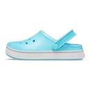 Sandália Crocs Crocband Off Court Clog Toddler Neptune - Infantil - Foto 5