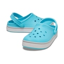 Sandália Crocs Crocband Off Court Clog Toddler Neptune - Infantil - Foto 6