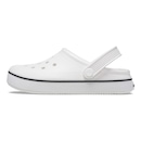 Sandália Crocs Crocband Off Court Clog Kids White - Infantil - Foto 6