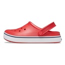 Sandália Crocs Crocband Off Court Clog Kids Flame - Infantil - Foto 7