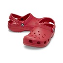 Sandália Crocs Classic Clog Kids  Varsity Red - Infantil - Foto 4