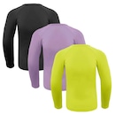 Kit 3 Camisas Térmicas Selene Proteção UV50+ - Infantil - Foto 2