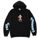 Blusão de Moletom Lost Canguru Angry Smurf - Masculino - Foto 1