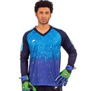 Camisa de Goleiro Poker Manga Longa Sublimada Celeno II - Masculina - Foto 1