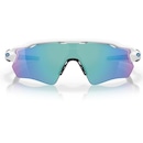 Óculos de Sol Unissex Oakley Radar Ev Path Polished Prizm Sapphire Team Colors - Foto 3