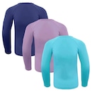 Kit 3 Camisas Térmicas Selene Proteção UV50+ - Infantil - Foto 2