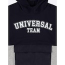 Blusão de Moletom Malwee Universal Team - Infantil - Foto 2