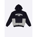 Blusão de Moletom Malwee Universal Team - Infantil - Foto 1