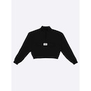 Blusão de Moletom Cropped Malwee Galaxy - Infantil - Foto 1