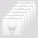 Cueca Boxer Lupo Microfibra sem Costura I - 6 Unidades - Adulto - Foto 1