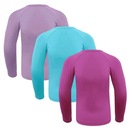 Kit 3 Camisas Térmicas Selene Proteção UV50+ - Infantil - Foto 2
