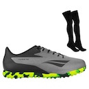 Chuteira Society Penalty Fúria Y-3 + Meião - Adulto - Foto 1