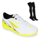 Chuteira Futsal Penalty Lider Y-5 + Par de Meião - Infantil - Foto 1