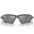Óculos de Sol Oakley Unissex Flak 2.0 Xl Steel Prizm Polarized - Foto 3