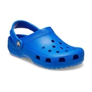 Sandália Crocs Classic Clog Kids Blue Bolt - Infantil - Foto 2