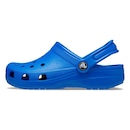 Sandália Crocs Classic Clog Kids Blue Bolt - Infantil - Foto 3
