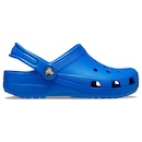 Sandália Crocs Classic Clog Kids Blue Bolt - Infantil - Foto 1