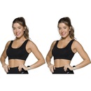 Kit Tops Canelados Selene sem Costura com 2 Unidades - Feminino - Foto 1