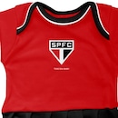 Body Vestido do São Paulo Torcida Baby Oficial - Infantil - Foto 2