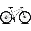 Bicicleta aro 29 Krw alumínio Shimano Tz 21 Velocidades Freio a Disco Suspensão Mountain Bike Kr7 - Adulto - Foto 2