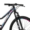 Bicicleta aro 29 Krw alumínio Shimano Tz 21 Velocidades Freio a Disco Suspensão Mountain Bike Kr7 - Adulto - Foto 4