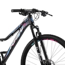 Bicicleta Aro 29 Krw Alumínio 24Vel Shimano Alivio Hidráulico Suspensão Trava Ombro e Cassete Kr12 - Foto 3