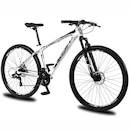 Bicicleta Aro 29 KRW em Alumínio 21 Velocidades Freio à Disco Suspensão Dianteira Mountain Bike Kr14 - Foto 3