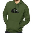 Blusão de Moletom Quiksilver Comp Logo Reforçado 305G com Capuz - Masculino - Foto 3